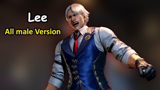 Tekken 8 Lee  Using All Rage Art male Characters  ProGamerSaga [upl. by Emlin949]