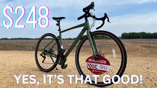 248 Ozark Trail 700C G1 Explorer Gravel bike from Walmart [upl. by Retha]