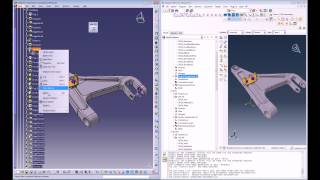 SIMULIA Abaqus  CATIA Associative Interface [upl. by Asfah]