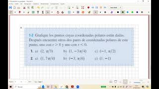 Coordenadas Polaressección 1parte 2 [upl. by Dallman]