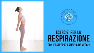 Esercizi Respirazione  Ginnastica Respiratoria [upl. by Eynaffit58]