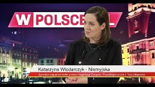 Wieczór wPolscepl cz4 Aleksandra Jakubowska rozmawiała z Katarzyną Włodarczyk Niemyjską [upl. by Ynaittirb894]