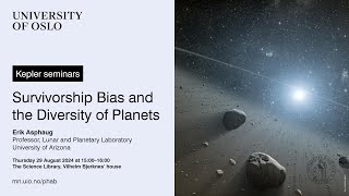 Kepler Seminars Survivorship Bias and the Diversity of Planets [upl. by Arreyt]