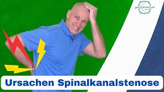 Spinalkanalstenose Lendenwirbelsäule LWS  Ursachen und Therapie [upl. by Mchale]