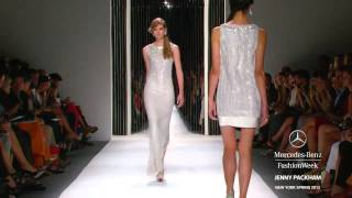 JENNY PACKHAM HIGHLIGHTS  MERCEDESBENZ FASHION WEEK SPRING 2013 COLLECTIONS [upl. by Theta336]