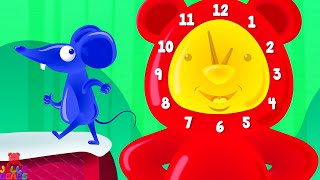 Hickory Dickory Dock Nursery Rhyme for Kids [upl. by Onirefez854]