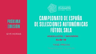 🚨En Directo🚨SUB 19 Andalucía  Navarra 28122023 I 🔴RFEF [upl. by Zeugirdor212]