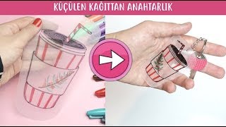 Küçülen Kağıttan Anahtarlık Yapımı [upl. by Leonhard]