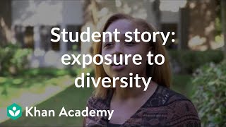 Student story College offers exposure to diversity [upl. by Nefets]