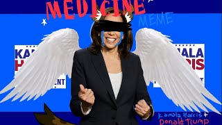 medicine animation meme  kamala harris  donald trump  ty for 100 subs [upl. by Bender]