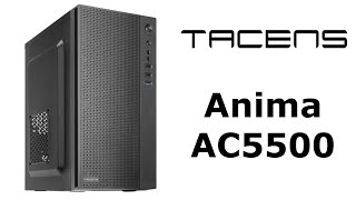 Tacens anima AC5500 caja micro ATX [upl. by Dnomasor]