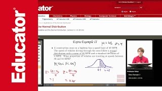 Statistics Applications of the Normal Distribution [upl. by Bui]