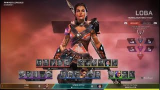 Loba Gameplay Gold Rank  No commentary APEX LEGENDS [upl. by Anidam]