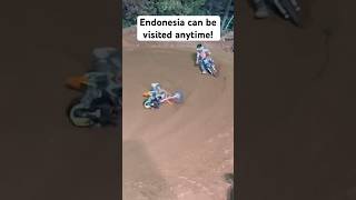 How to Endo in a Corner crash motocross dirtbike racing fail moto iphone vlog shorts [upl. by Horst]