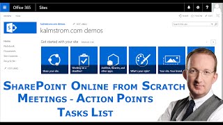 Action Points List Template  SharePoint Meetings Management [upl. by Acinemod87]