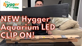 NEW Hygger clip on aquarium LED unboxing [upl. by Akoek]