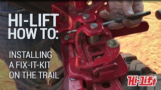 Fixing a HiLift Jack on the Trail  FixItKit Installation Demo [upl. by Anica]