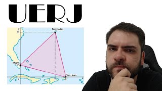 UERJ2016 Na região conhecida como Triângulo das Bermudas localizada no oceano Atlântico é [upl. by Aridni]