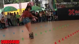 Amazing Roller Skating Dance Full HD Video [upl. by Lemon]