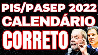 CALENDÁRIO OFICIAL PISPASEP 2022 PAGAMENTOS NO CALENDÁRIO 2024  DATAS DE SAQUE DO ABONO SALARIAL [upl. by Oigimer]