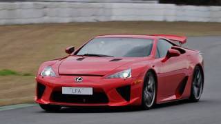 LFAサーキット試乗 和製スーパースポーツの走りは？LFA in Circuit [upl. by Ecirtram626]