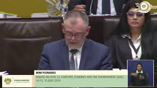 Watch the Minister of Forestry Fisheries and the Environment deliver the 202425 Budget Vote [upl. by Ayenet]