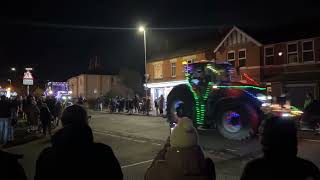 Archers Tractor Run at Broughton Astley 171223 [upl. by Nogam]