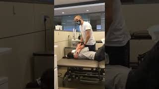 HVLA  2022 Spinal Manipulation Course  Thoracic Upper T14 Supine Technique Part 2 of 2 [upl. by Neelyahs]