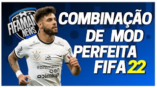 A COMBINAÇÃO DE MOD PERFEITA PARA O FIFA 22  PATCH FIFAMANIA 22 V6  FIFERS REALISM MOD [upl. by Mordecai946]