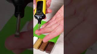 Laminat Reparatur  einfach Dellen selbst ausbessern laminat reparatur [upl. by Korns]