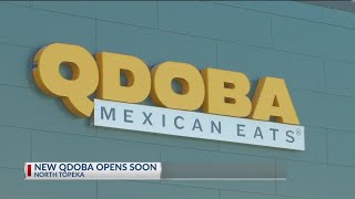 New QDOBA opening soon in north Topeka [upl. by Gnil]