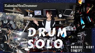 KALONICA NICX DRUM SOLO 14 yo  247 [upl. by Hsemin]