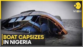 Boat Capsizes In Nigeria Boat With 300 Passengers Sinks In River Niger  Latest News  WION [upl. by Darooge]