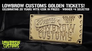 Winner 4 Selected at Random for Lowbrow Golden Ticket Have You Ordered From Us Lately Is it You [upl. by Deacon933]