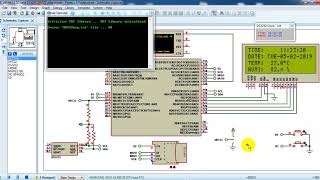 Temperature and humidity data logger using PIC1846K22 [upl. by Ailem]