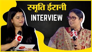 Smriti Iranis MOST HONEST INTERVIEW  Smriti Irani Latest Interview on Zee Switch by Sanya Hussain [upl. by Litnahs]