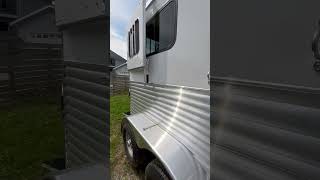 2024 Adam Trailer 29440 2 Horse Straight Load Bumper Pull with Dressing Room [upl. by Gnas207]