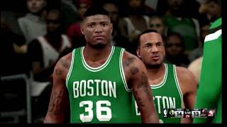 NBA 2K16 Blazers vs Celtics [upl. by Yrral]