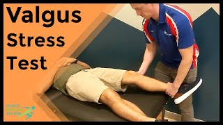 Valgus Stress Test for MCL Injuries [upl. by Allertse]