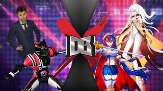 DBX Tag Battle Doctor Who and Kamen Rider Decade VS Alear and GodGenshin Impact [upl. by Barnet783]