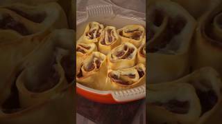 Lasagna Roses Recipe with Ham Cheese and Bechamel  Easy Tutorial [upl. by Deehahs]