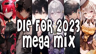 Nightcore  YearEnd Megamix 2023 Mashup [upl. by Lesly528]