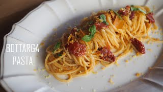 BOTTARGA PASTA ㅣ 어란 파스타 ㅣ 어란 요리 [upl. by Kcirded]