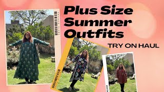 PLUS SIZE Summer Clothes in Pakistan  Eid Dresses Try on Haul [upl. by Sinegra619]