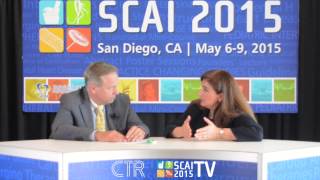 SCAI 2015 Ticagrelor vs Clopidogrel in TroponinNegative Patients [upl. by Llenej]