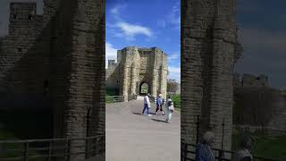 WARKWORTH 12TH CENTURY CASTLE RUINS NORTHUMBERLAND [upl. by Adahs]