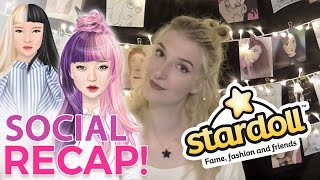 Social Recap Episode 18 CELEBRITIES ON STYLISTA amp STARDOLL [upl. by Musetta]