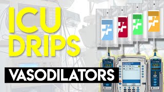 Vasodilators  ICU Drips [upl. by Kristal976]