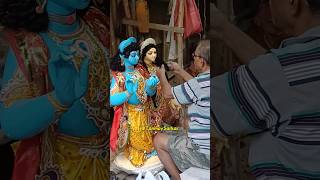 Holi 2024  RadhaKrishna Puja 2024  Dol Purnima  RadhaKrishna Idol Making At Kumartuli shorts [upl. by Granlund]