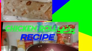 chicken roll paratha recipe 😋 by aimals cooking [upl. by Hanima]